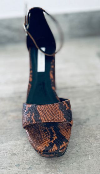 Sandalias de tacón con plataforma