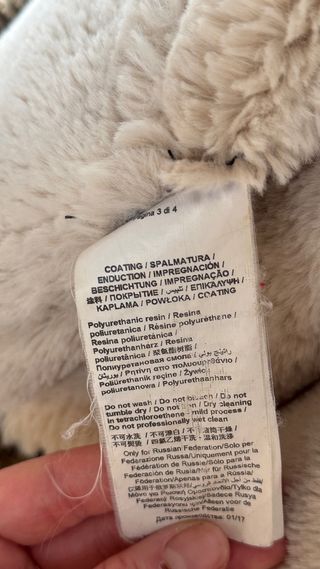 Chaqueta Aviador Trussardi Jeans Negra y Beige