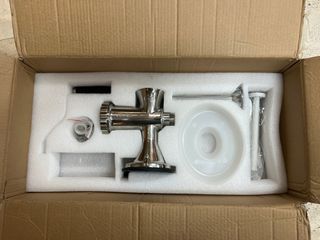 Picadora de carne manual VEVOR acero inoxidable