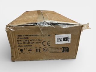 Picadora de carne manual VEVOR acero inoxidable