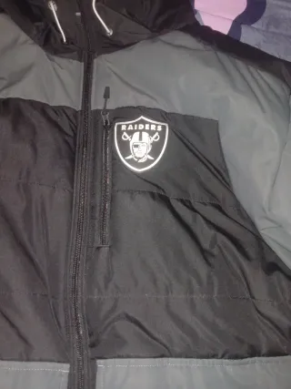 Chaqueta NFL Raiders 3/4 Oficial