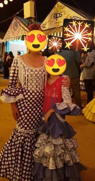 Traje de flamenca