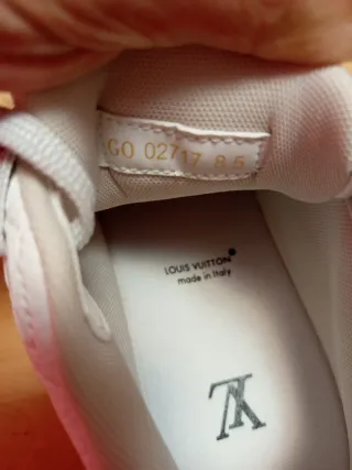 Zapatillas Louis Vuitton Beige y Blancas