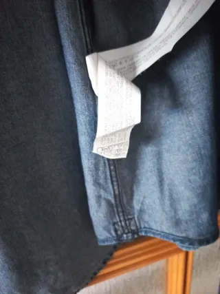 Camisa vaquera Pull&Bear azul Talla M / L