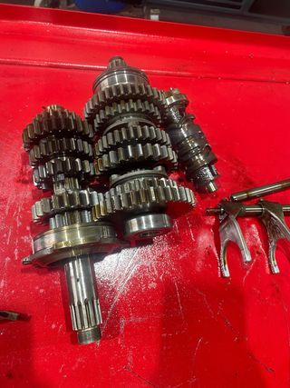 Caja de cambios Yamaha FZ6