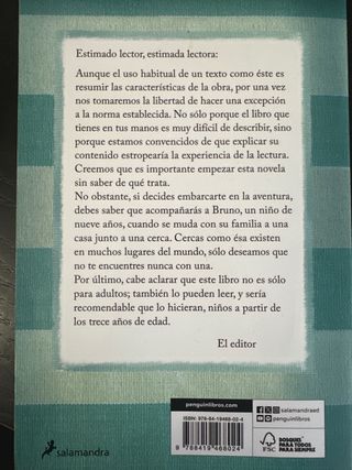 El niño con el pijama de rayas (edición Black F...