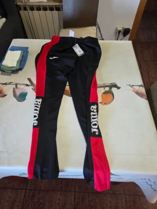 Pantalón Joma Championship IV Negro/Rojo
