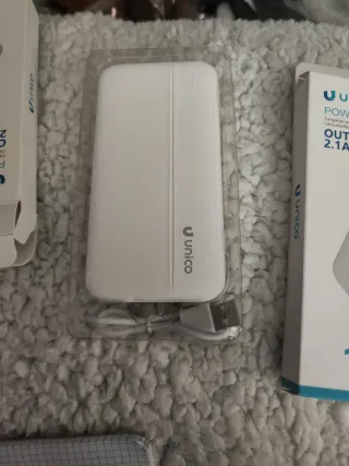 2 x Power Bank Unico 10000 mAh