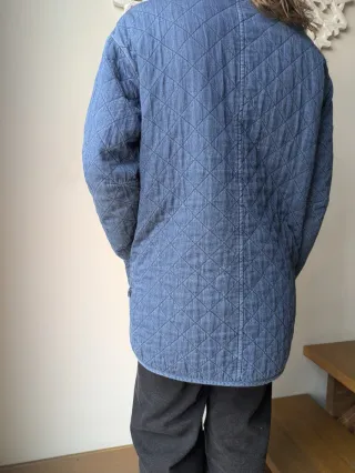 Chaqueta vaquera acolchada