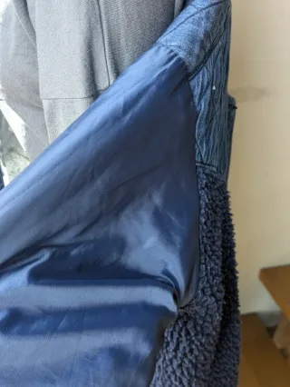 Chaqueta vaquera acolchada