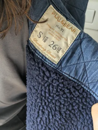 Chaqueta vaquera acolchada