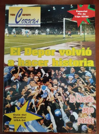 Todo Deporte Coruña. Revistas Deportivo La Coruña