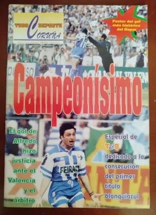 Todo Deporte Coruña. Revistas Deportivo La Coruña