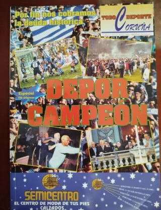 Todo Deporte Coruña. Revistas Deportivo La Coruña