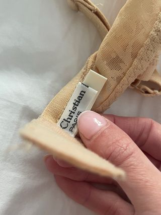 Sujetador Dior Vintage Beige