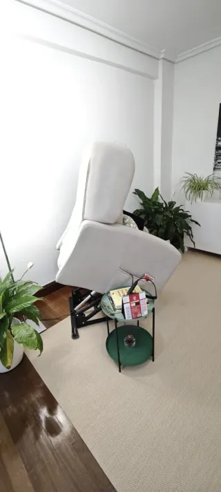 Butaca reclinable con mando