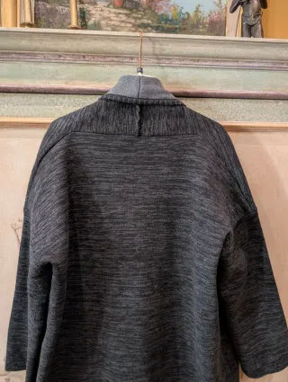 Cardigan Nudha lungo con frange