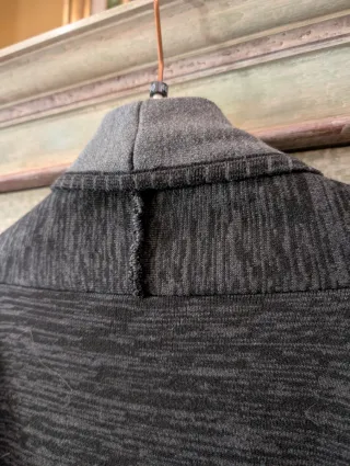 Cardigan Nudha lungo con frange