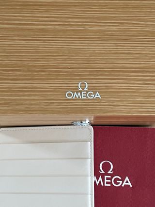 Scatola in legno Omega per orologio