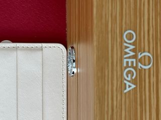 Scatola in legno Omega per orologio