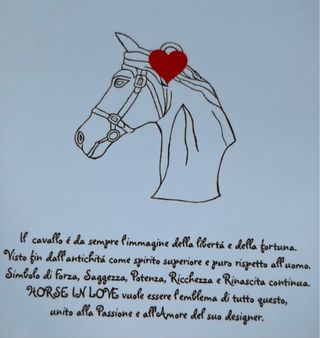 Cavallo fatto a mano edizione San Valentino