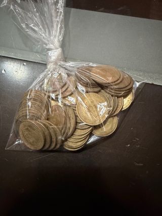 Lote 50 monedas 1 peseta Franco