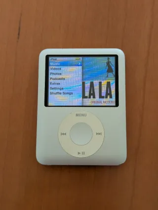 iPod Nano 3ª Gen 4GB Reproductor Música MP3 MP4