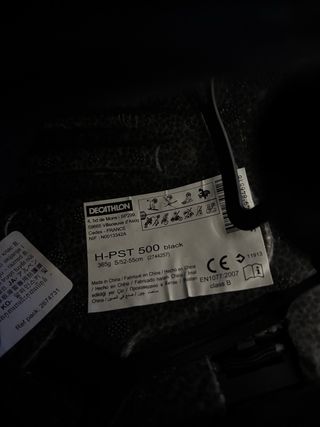 Casco de esquí infantil negro