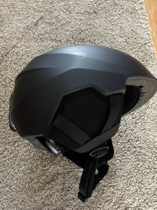 Casco de esquí infantil negro