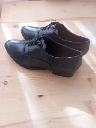 Zapatos Oxford Negros Talla 37