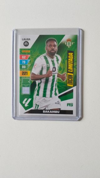 Card Cedric Bakambu. Last Moment. Adrenalyn 23/24