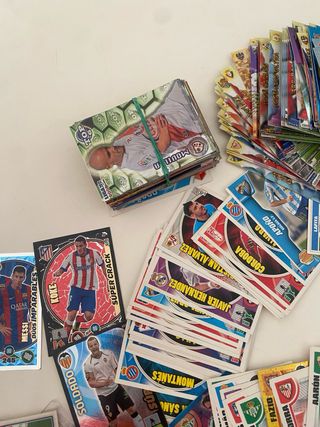 Lote cromos fútbol varias colecciones