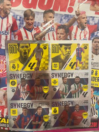 Cromos de fútbol La Liga.