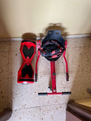 Patinete Eléctrico y silla