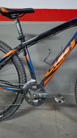 Bicicleta Montaña SCOTT 9 piñones 3 platos