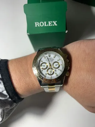 Reloj Rolex Oro y Plata