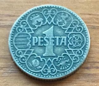 Lote 40 monedas 1 Peseta 1944