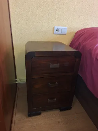 Mesitas de noche de madera