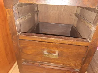 Mesitas de noche de madera