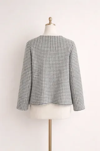 Maglia a Quadretti Pied-de-Poule