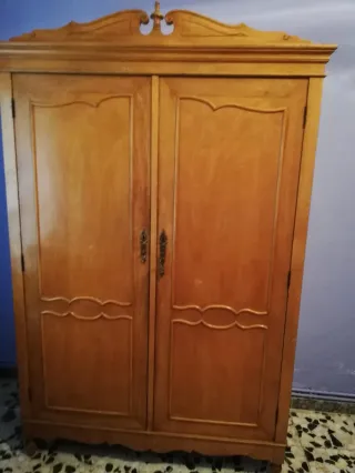 Juego de 2 camas de madera artesanal