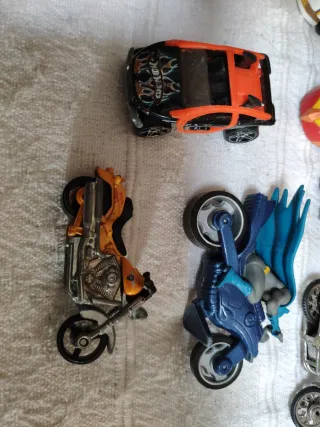 Lote Coches y Motos Juguete