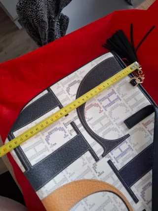 Bolso Carolina Herrera Beige Multicolor