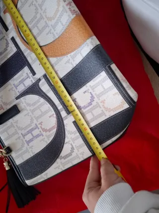 Bolso Carolina Herrera Beige Multicolor