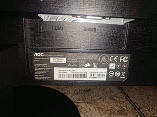 Monitor LED AOC Negro Full HD (1920 x 1080)  60 Hz