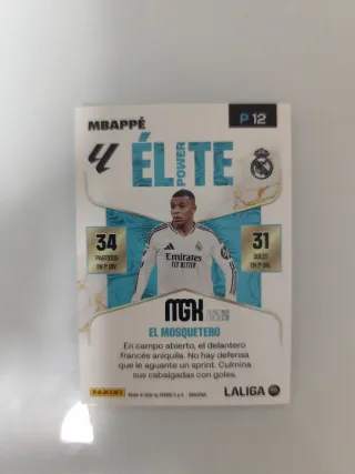 Carta Mbappe MGK Firmada 25/26