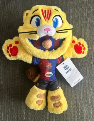 Peluche Cat Mascota Barça