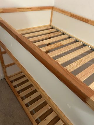 Cama KURA Ikea 90x200 cm reversible