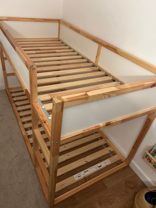 Cama KURA Ikea 90x200 cm reversible