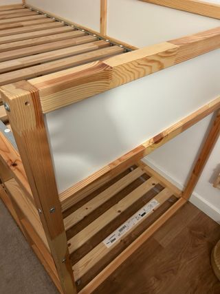 Cama KURA Ikea 90x200 cm reversible